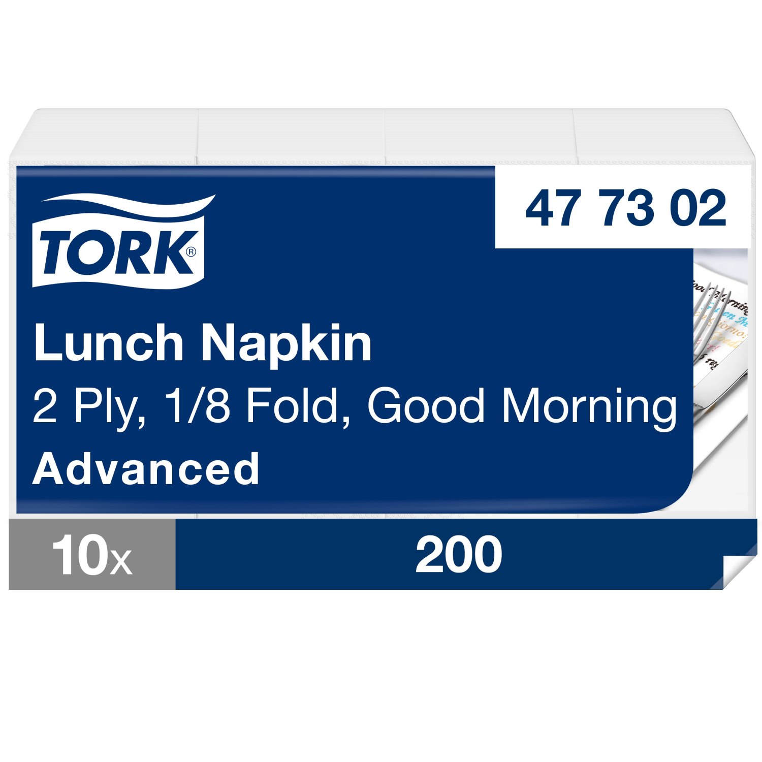 Tork Lunchservet – Good Morning – 2-laags – Decor