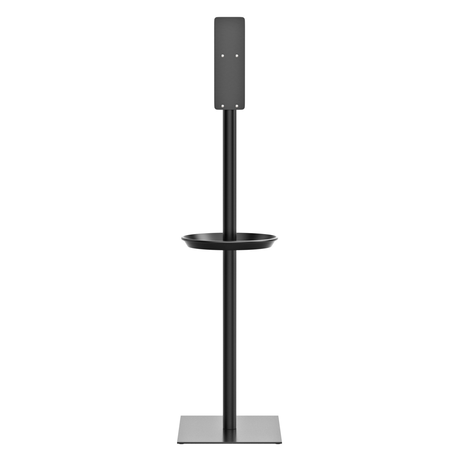 Tork Handhygiëne Stand – roestvaststaal – Zwart