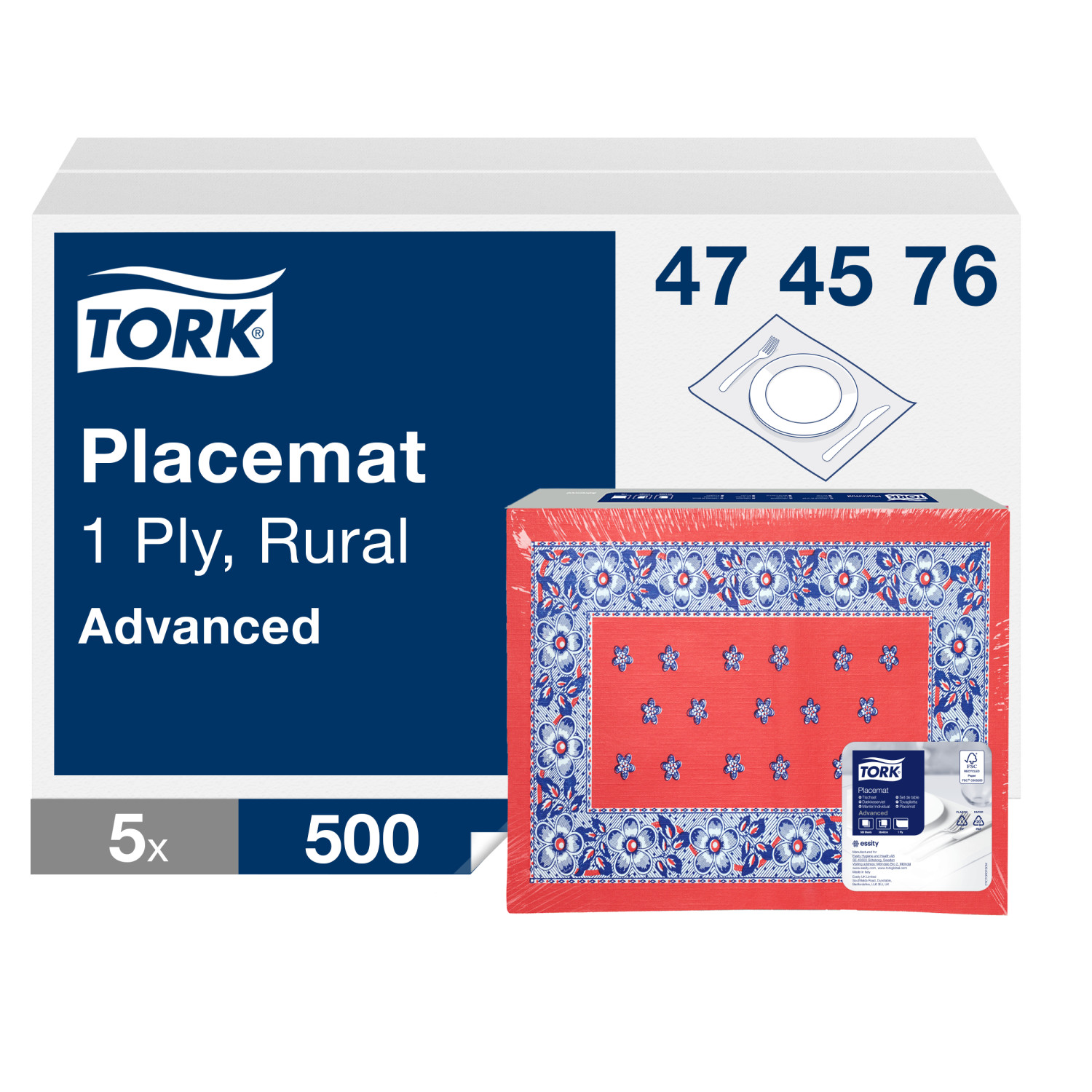 Tork Placemat – Rural – Advanced – 1-laags – Decor