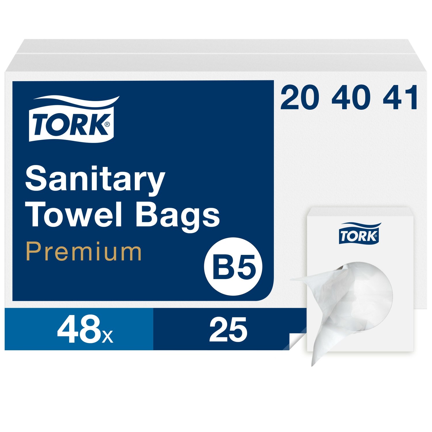 Tork Hygiënezakjes – Wit