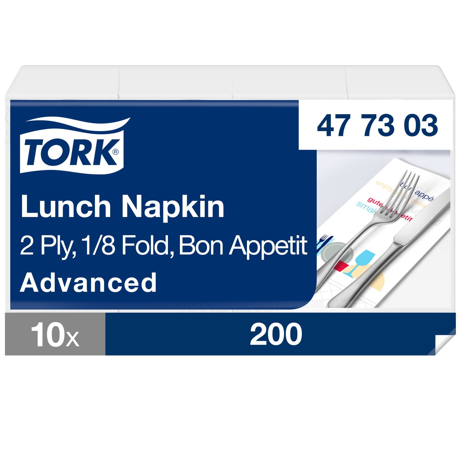Tork Lunchservet – Bon Appetit – 2-laags – Decor