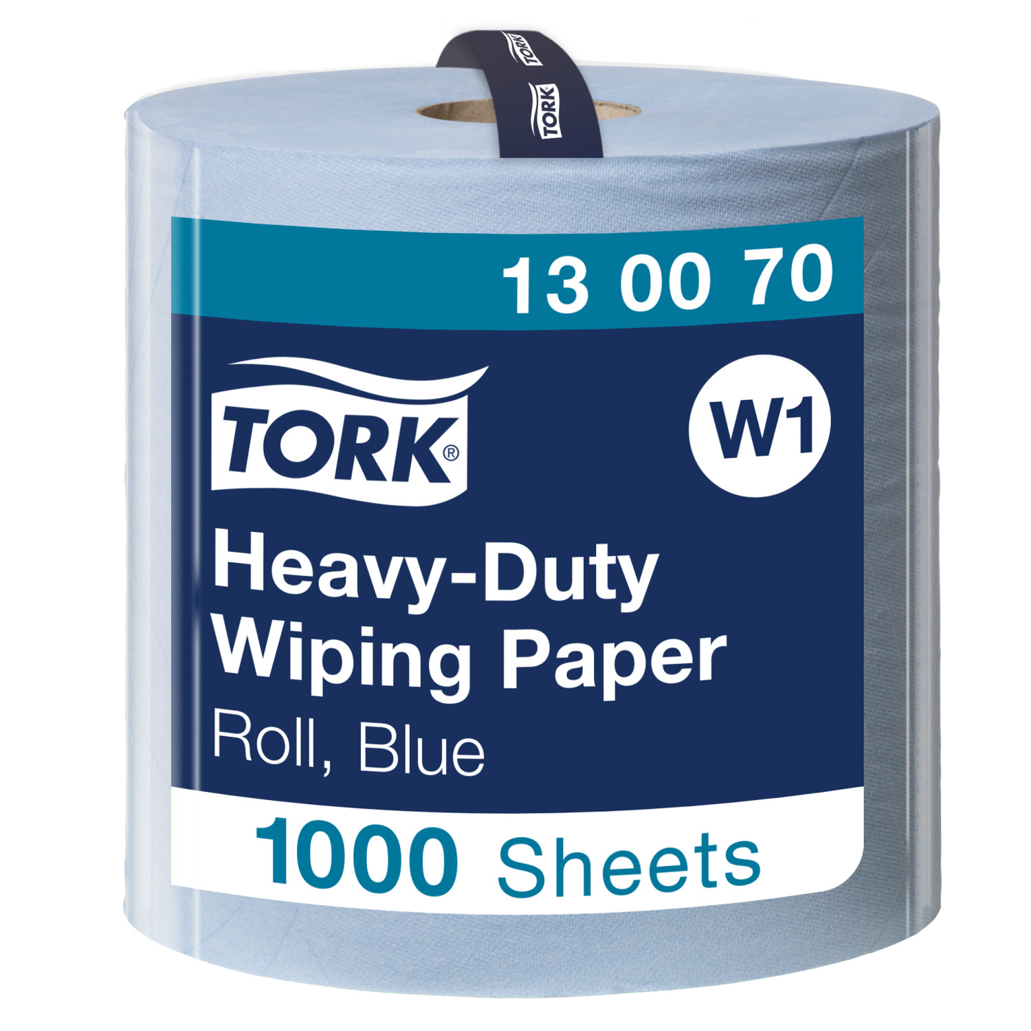 Tork Heavy-Duty – Rol – Poetspapier – 340mtr/36,9cm – 2-laags – Blauw