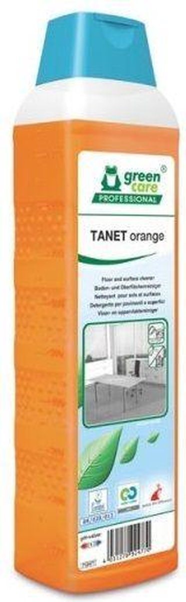 TANET orange – Vloer- en oppervlaktereiniger – 1L