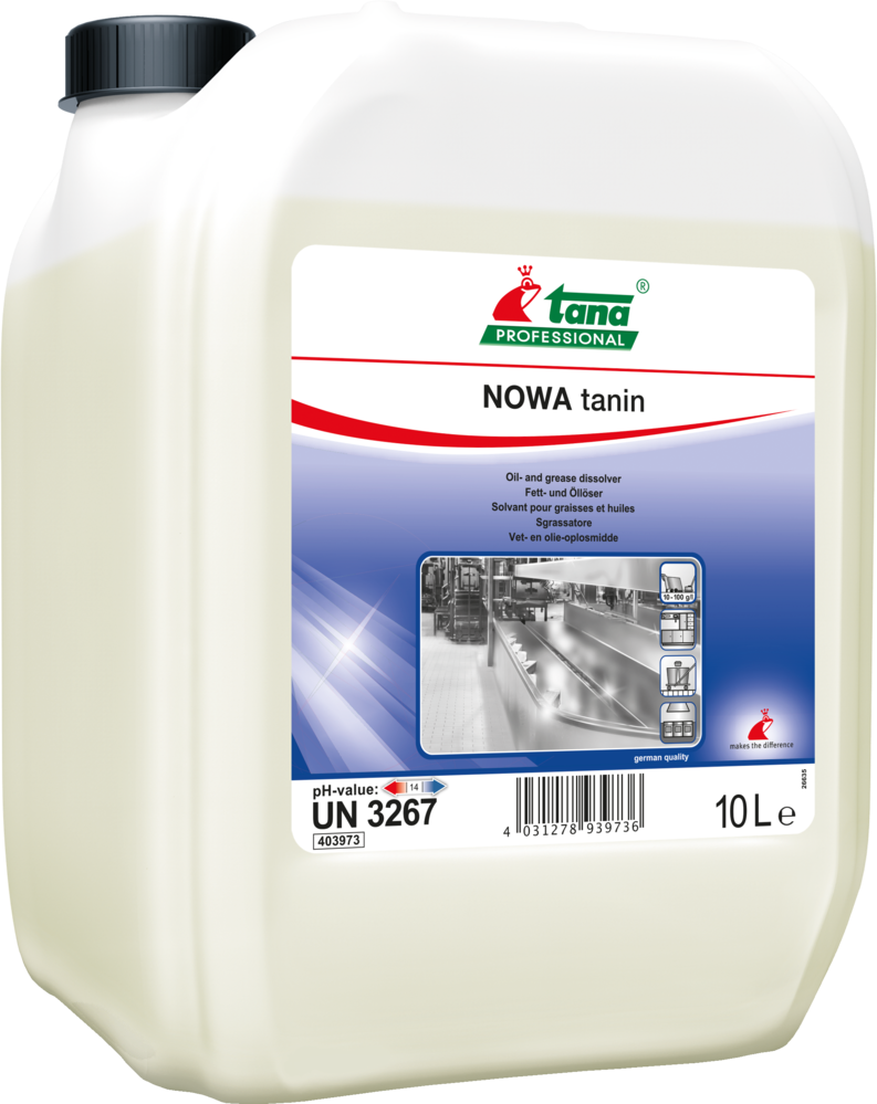 NOWA tanin – Olie- en vetoplosser – 10L