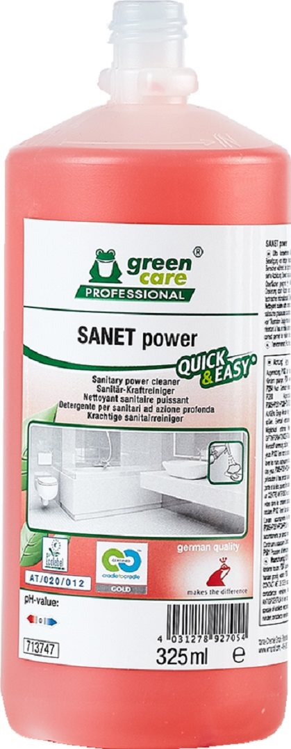 SANET power – Krachtige sanitairreiniger – 325ml