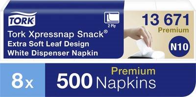 Tork Xpressnap – Snack – Dispenserservet -Wit