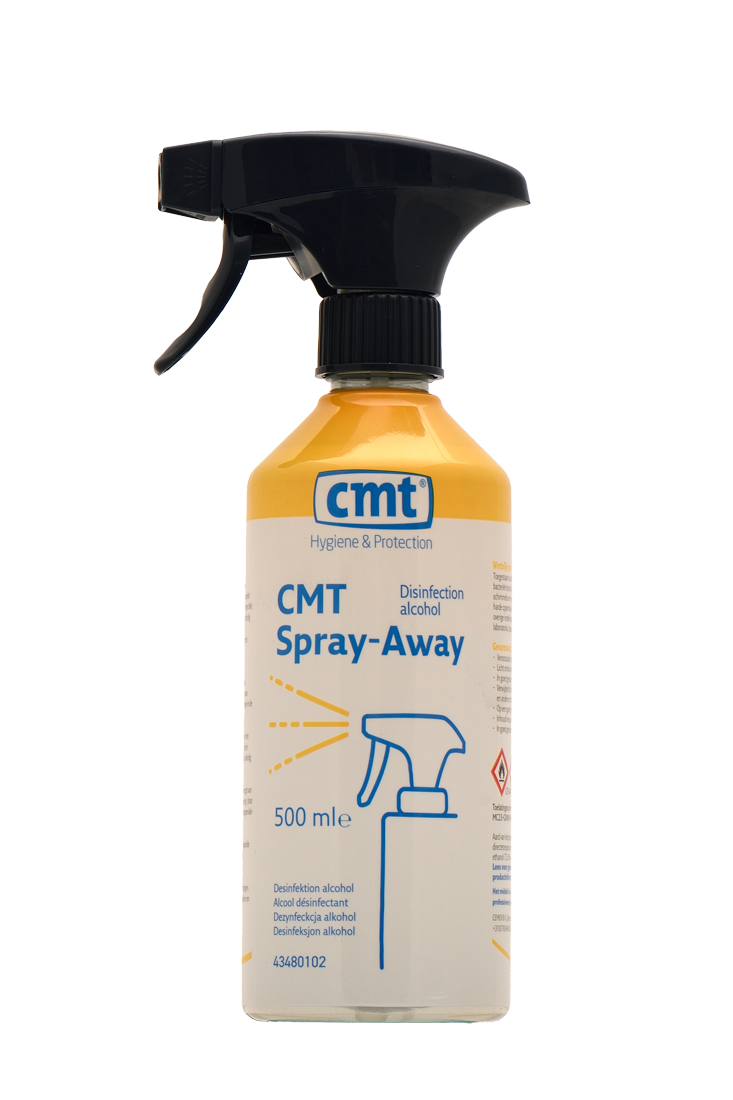 CMT – Spray-Away – Desinfectie alcohol – 500ml
