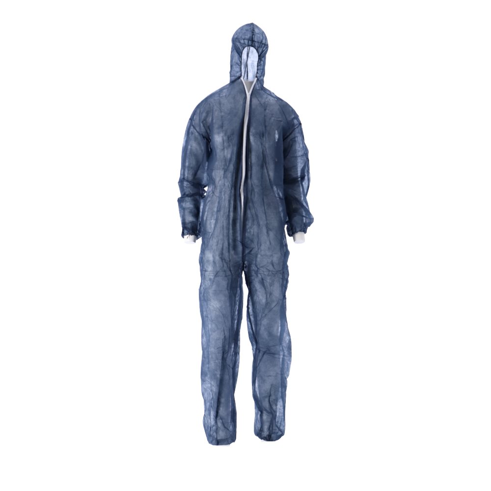 CMT – Bezoekersjas – PP non woven – Klittenband – Blauw – XXL