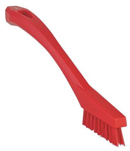 Vikan – Hygiene – Precisieborstel – Extra harde vezels – Rood