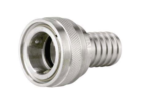 Nito – Food – ¾” stainless steel coupler – Met ¾” hose tail – p/st