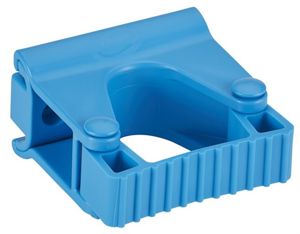 Vikan – Hygiene – Rubber band klem – Voor Hi-Flex ophangsysteem – Polypropyleen – Blauw
