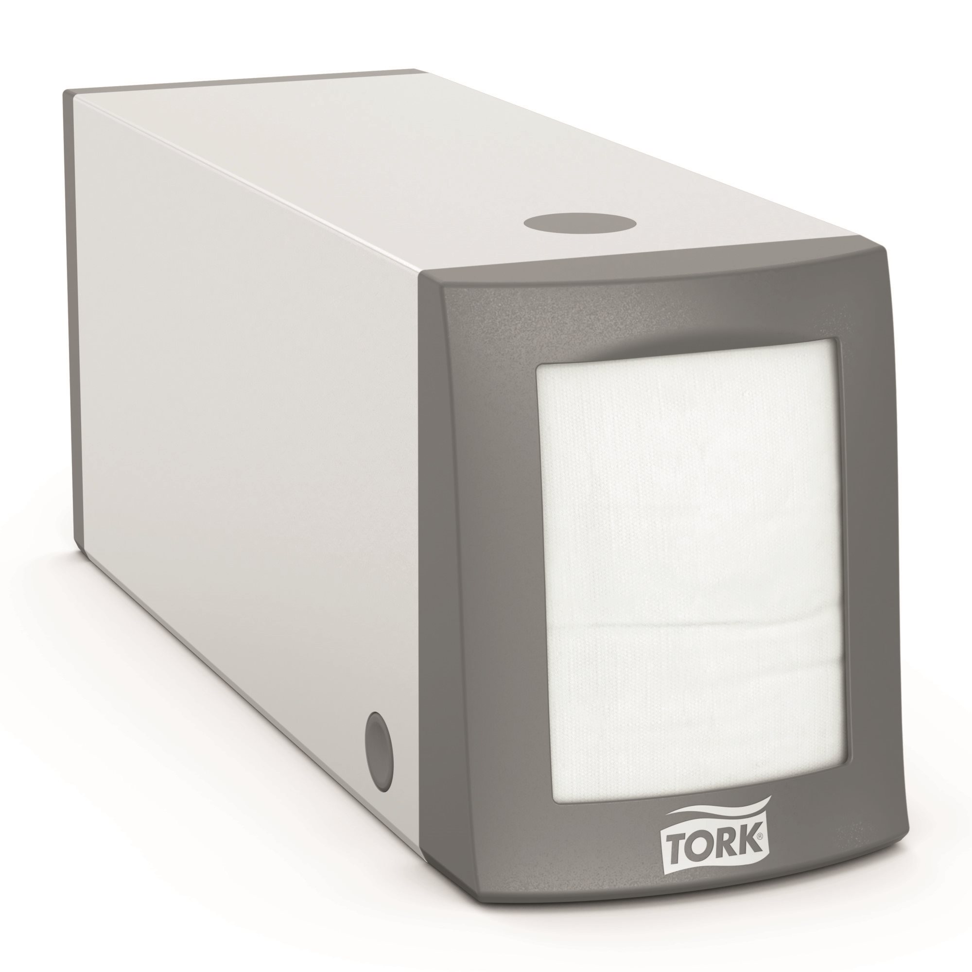 Tork Fastfold – Counter servetdispenser – Grijs – Metaal