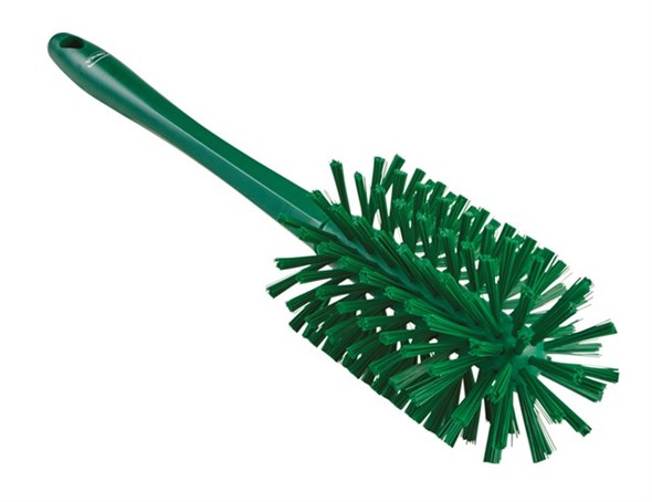 Vikan – Ultra Hygiene pijpenborstel – Medium Harde vezels – 430mm – Ø90mm – Groen