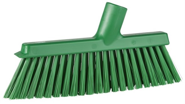Vikan – Hygiene – Veger – Voor stofblik – Met lange steel – Polypropyleen – Groen – Medium