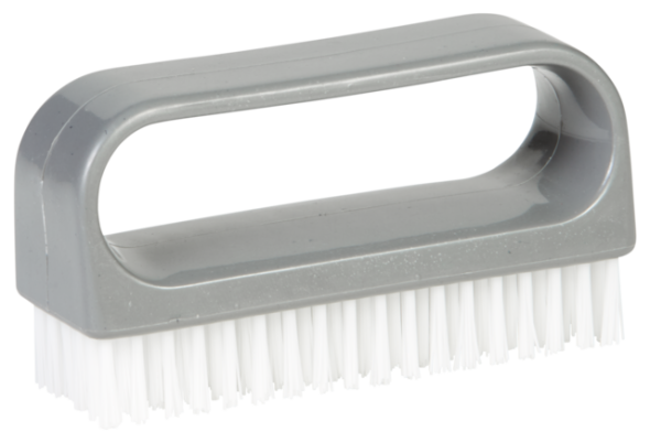 Vikan – Classic – Nagelborstel – Met handgreep – Grijs – Kunststof – Hard – 100mm – p/st