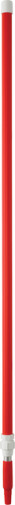 Vikan – Hygiene – Telescoopsteel – Aluminium – Rood – 157-278cm