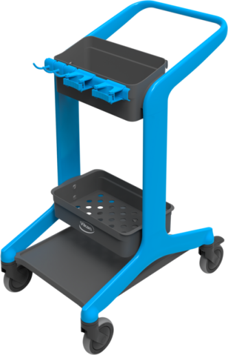 Vikan – HyGo Mobile Cleaning Station ongemonteerd blauw