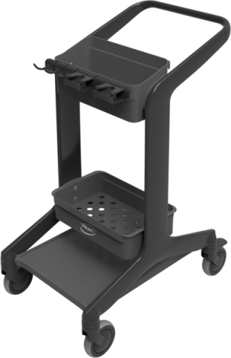 Vikan – HyGo Mobile Cleaning Station ongemonteerd zwart