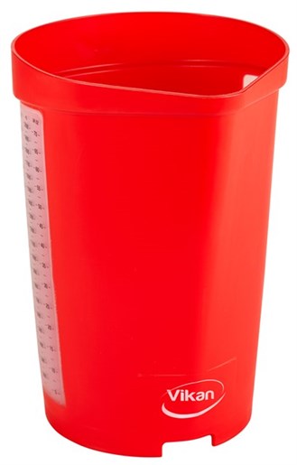 Vikan – Hygiene maatbeker – Rood – 2L