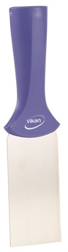 Vikan – Hygiene – Handschraper – Met RVS blad – Met schroefdraad – Paars – Smal