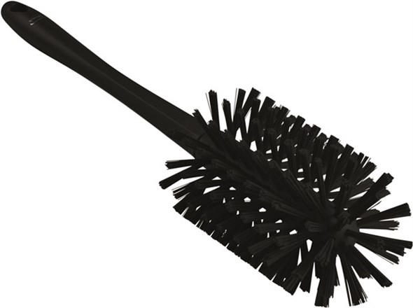 Vikan – Ultra Hygiene pijpenborstel – Medium Harde vezels – 430mm – Ø90mm – Zwart