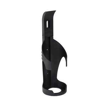 Wandhouder voor flacon Fix+First oogspoeling – Zwart