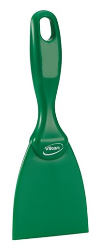Vikan – Hygiene – Handschraper – Recht – Polypropyleen – Groen – 75mm