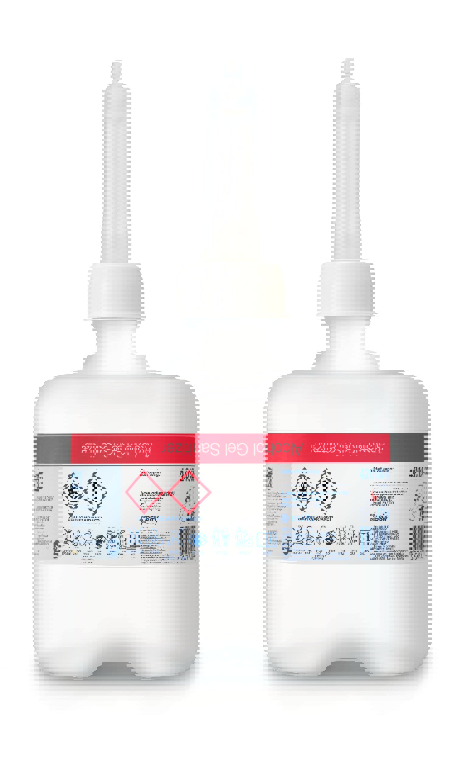 Tork Alcohol Gel – Mini – Voor Handdesinfectie – 475ml – Transparant – 6st/doos