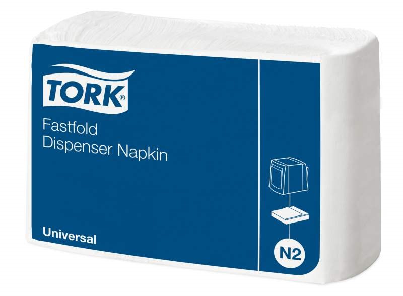 Tork Servet – Universal – Compact – 1-laags – Wit