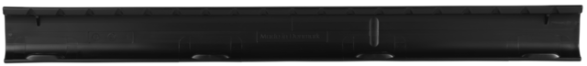 Vikan – Hygiene onderdeel – Voor HygGo Mobile Cleaning Station – Rail 420mm – Zwart
