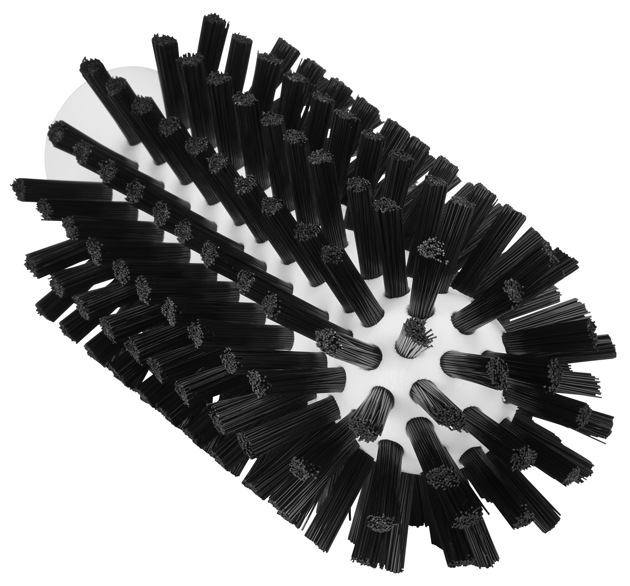 Vikan – Hygiene – Pijpenborstel – Zwart – Harde vezels – Steelmodel – 150mm – Ø63mm – 10st/doos