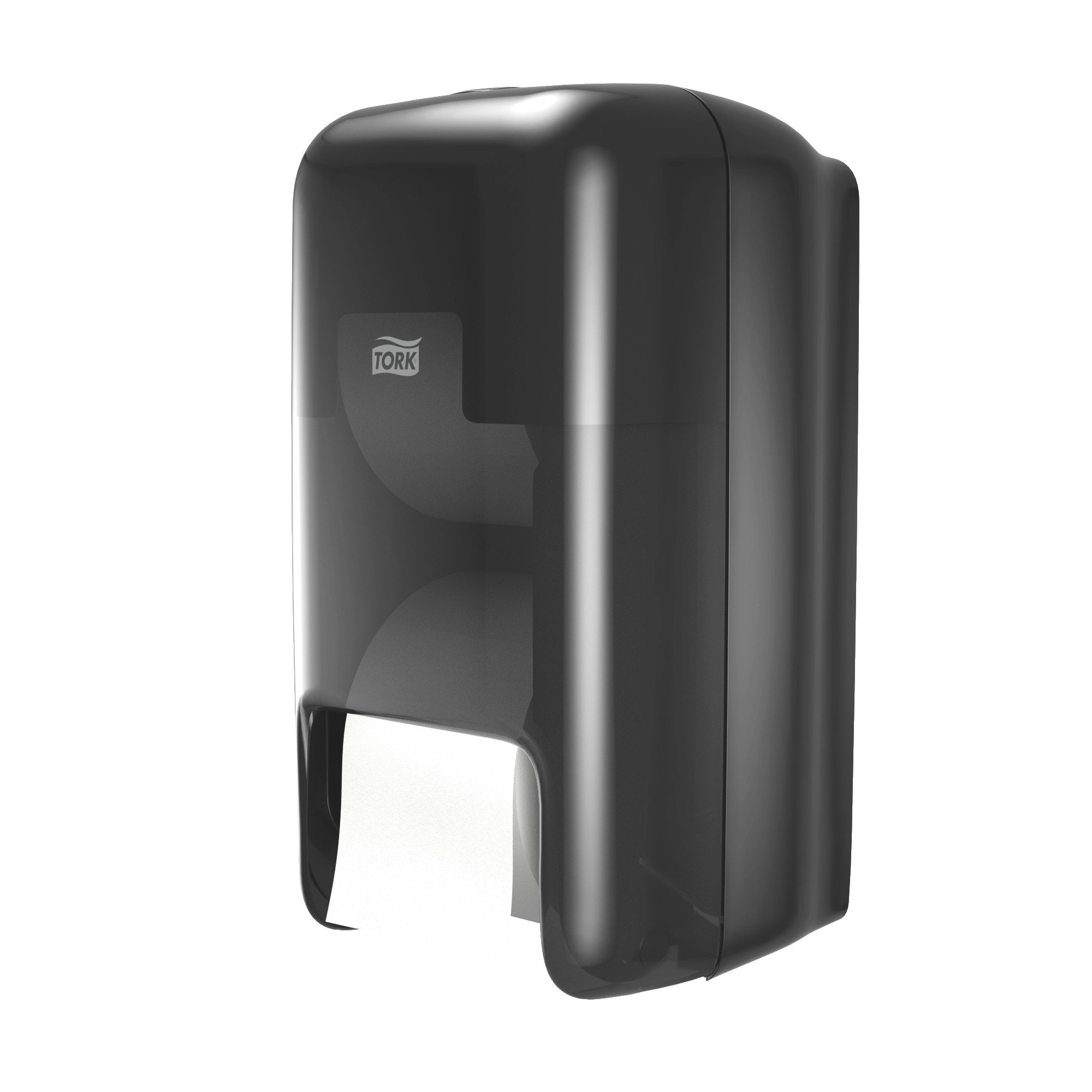 Tork OptiServe® Hulsloos Toiletpapier Dispenser Duo verticaal zwart