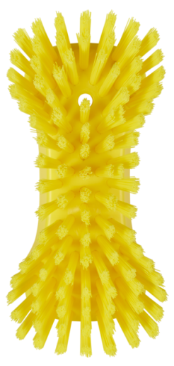 Vikan – XL Hand Brush, 230 mm, Very hard, Yellow