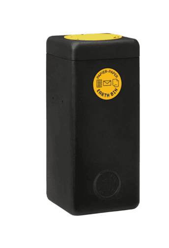 Afvalbak met klepdeksel 60 liter