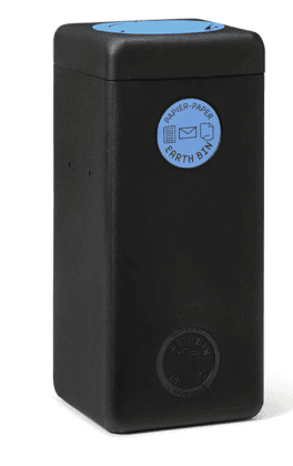 Afvalbak met klepdeksel 60 liter