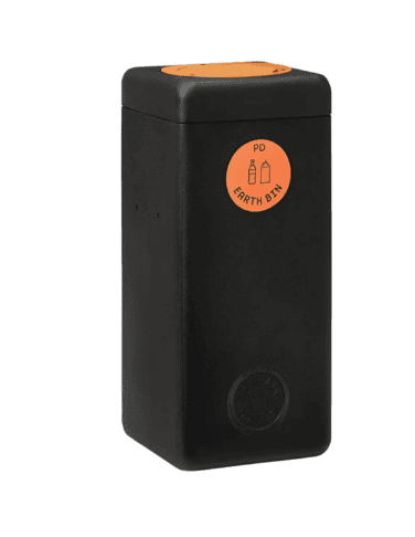 Afvalbak met klepdeksel 60 liter