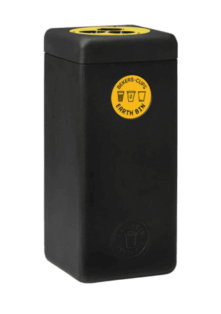 Afvalbak met bekerinzet 60 liter