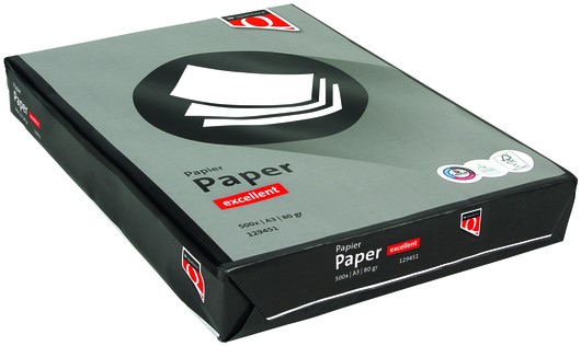Kopieerpapier Quantore Excellent A3 80gr wit 500 vel - Afbeelding 2