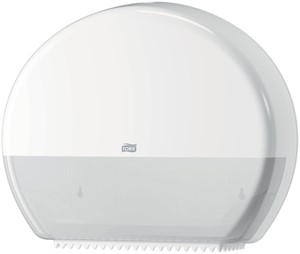 Toiletpapierdispenser Tork T1 Elevation jumbo wit 554000
