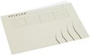 Vouwmap Secolor A4 100% gerecycled karton 250gr grijs - Afbeelding 4