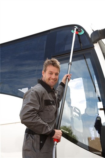 Vikan - Transport 526852 wasborstel 24 cm - hoekverstelbaar - watertoevoer stootrand - Afbeelding 14