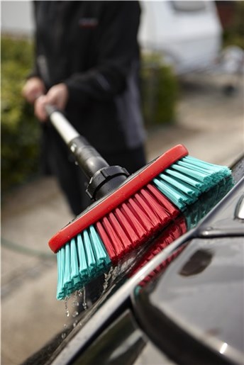 Vikan - Transport 526852 wasborstel 24 cm - hoekverstelbaar - watertoevoer stootrand - Afbeelding 12