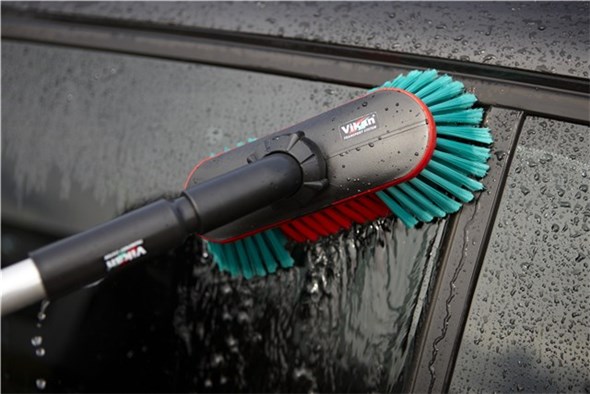 Vikan - Transport 526852 wasborstel 24 cm - hoekverstelbaar - watertoevoer stootrand - Afbeelding 13
