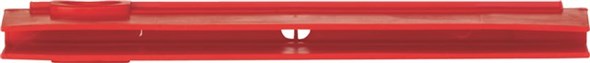 Vikan - Hygiene vervangingscassette - Full colour - 250mm - Met duimgreep - Rood - Afbeelding 3
