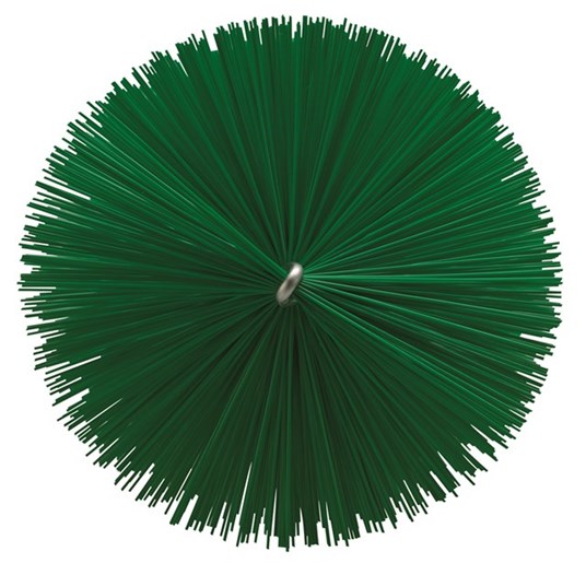 Vikan - Hygiene - Pijpenborstel - Voor flexibele kabel - Medium vezels - Groen - 90mm - Afbeelding 3