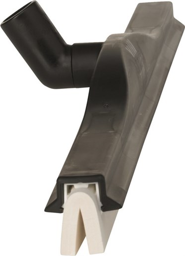 Vikan - Hygiene klassieke vloertrekker - Met vaste nek - Witte cassette - 600mm - Zwart - Afbeelding 4