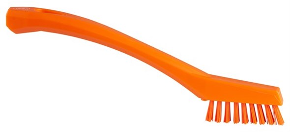 Vikan - Hygiene - Precisieborstel - Extra harde vezels - Oranje - Afbeelding 3