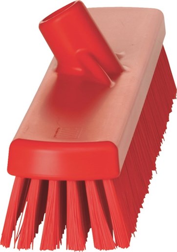 Vikan - Hygiene vloerschrobber - Hard - 470mm - Rood - Afbeelding 4