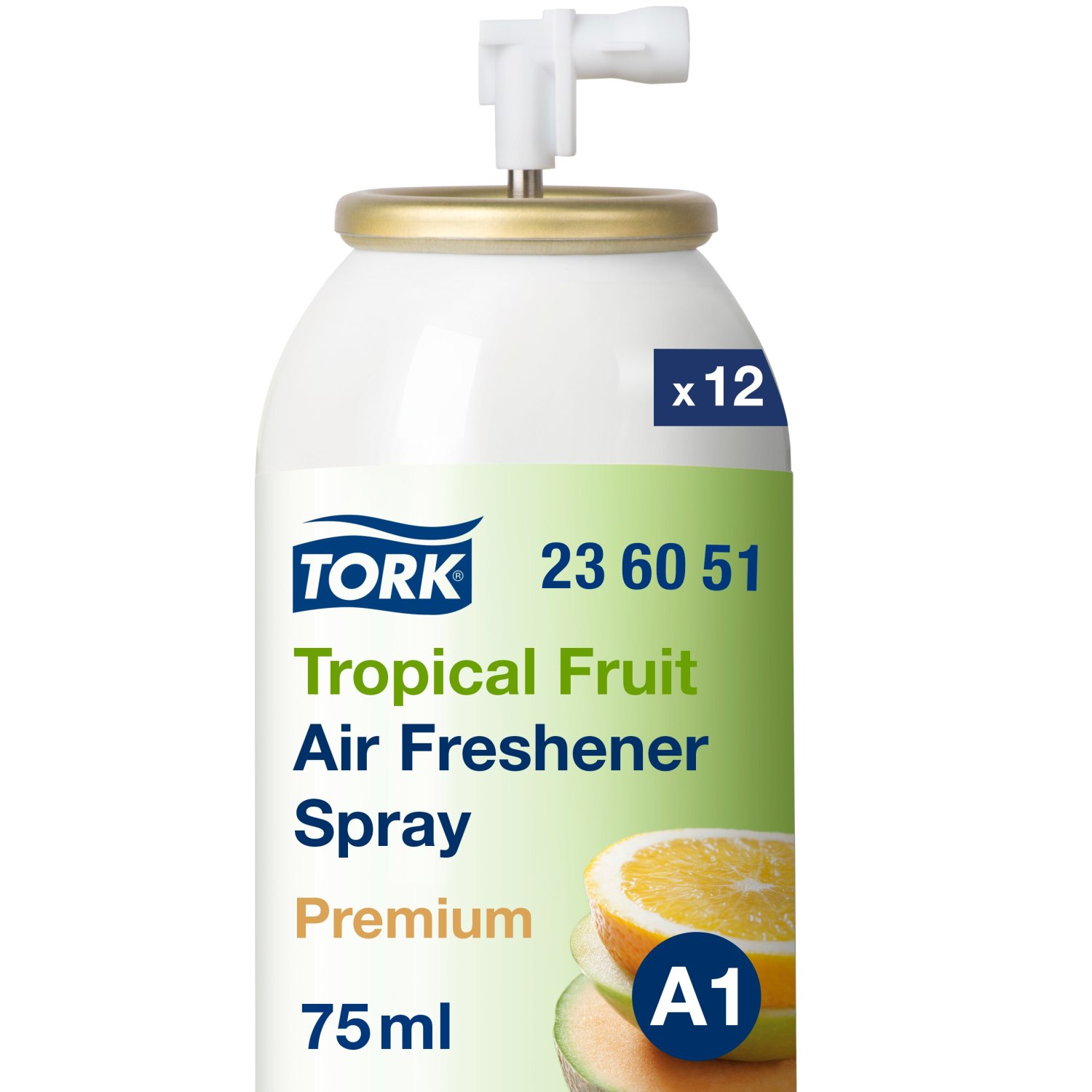 Tork Luchtverfrisser Spray met Tropisch Fruitgeur – Aerosol – 3.000 doseringen