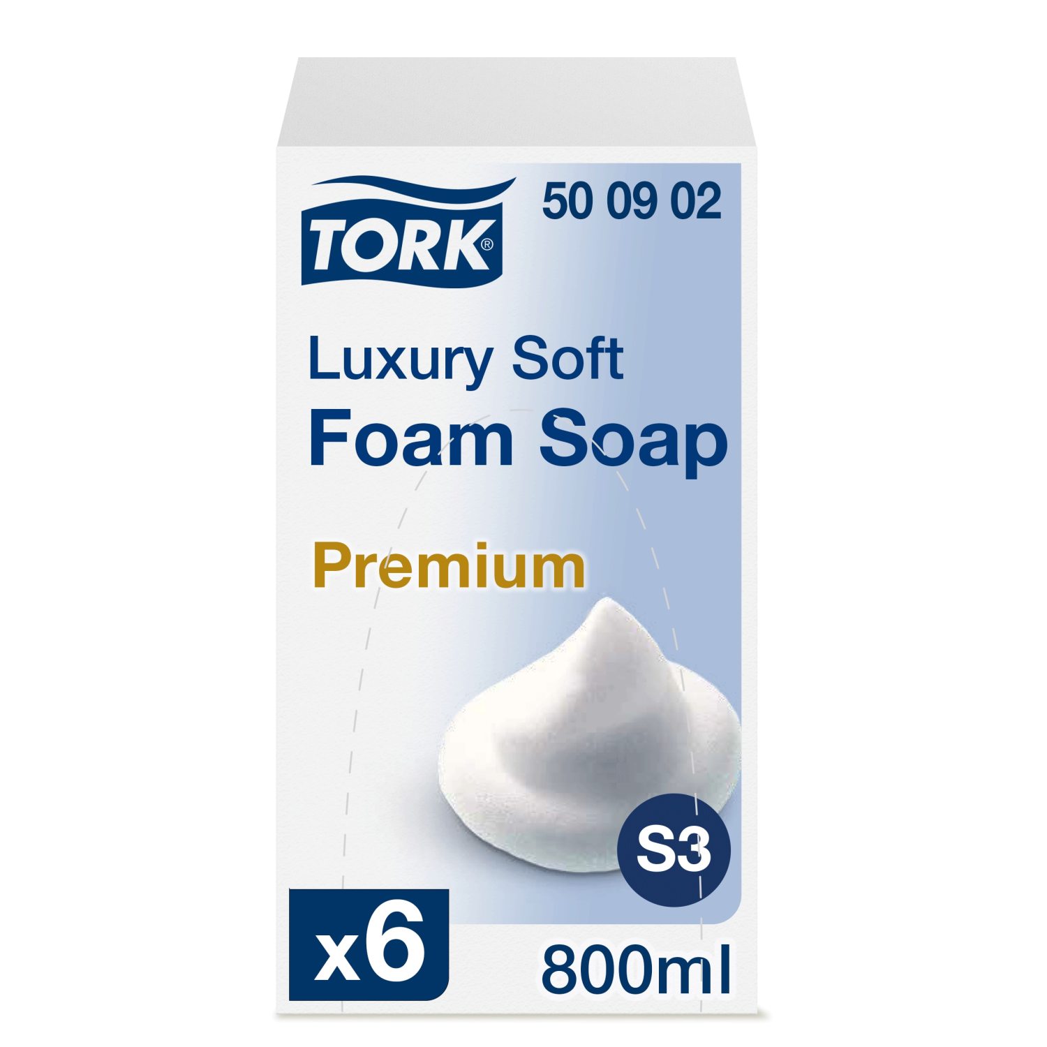 Tork Luxe Zachte Schuimzeep – Transparant – Geparfumeerd – 800ml